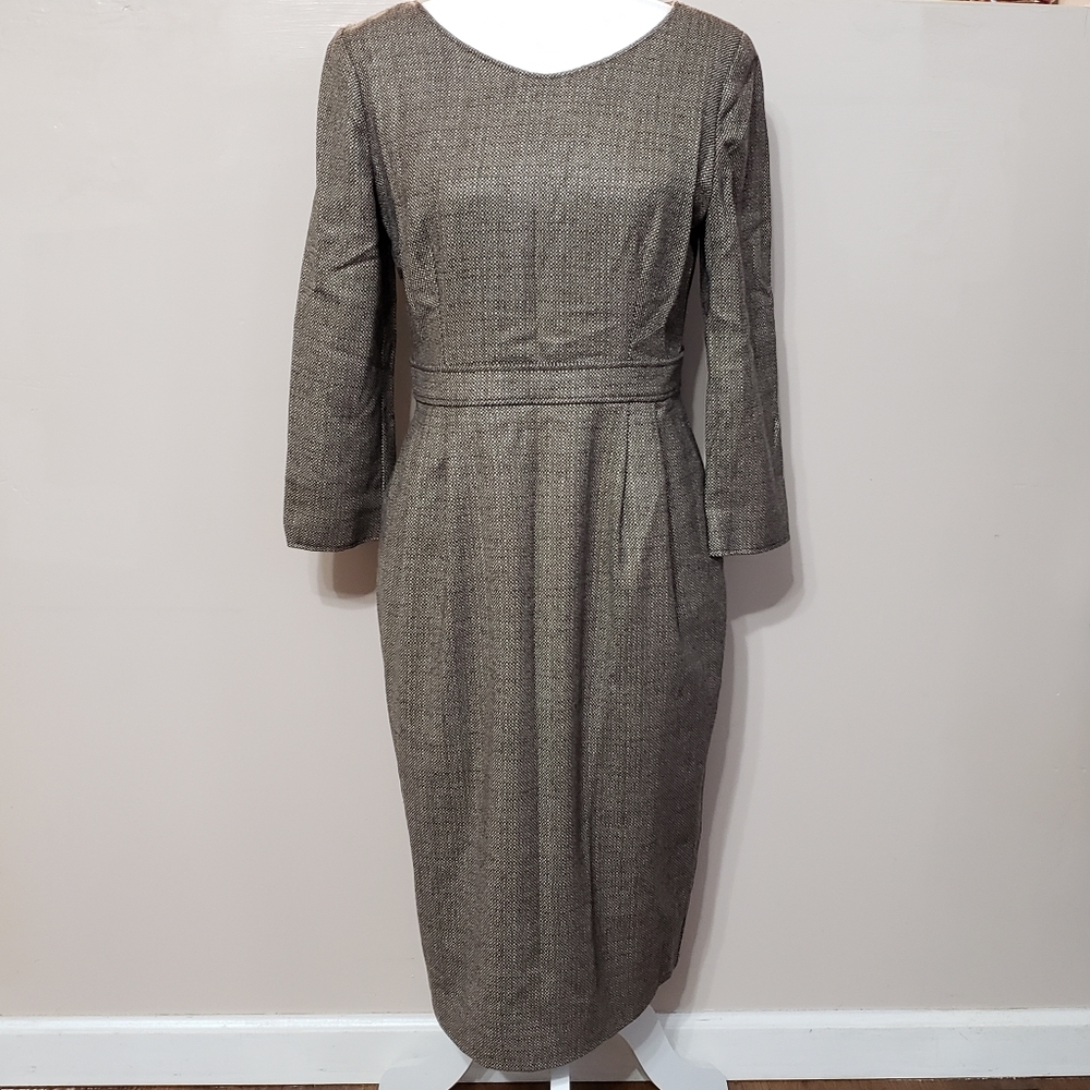 Armani wool sheath dress
